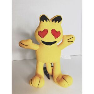 Garfield The Cat‎ Plush Stuffed Animal Emotions Heart Emoji Orange Toy Factory